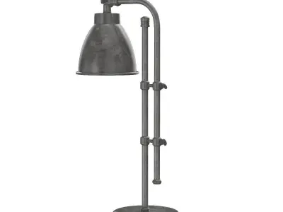 Vintage 1990s Industrial Pharmacy Table Lamp 3D model