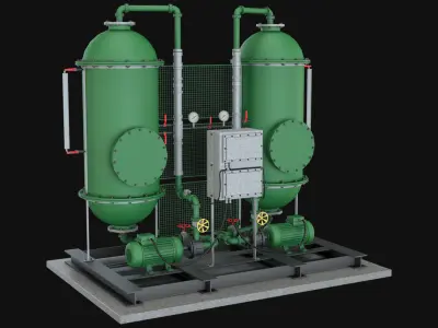 Industrial Part 1 3D model