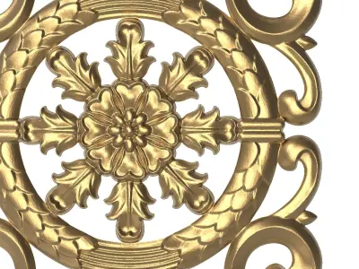  decorative pattern ready for 3D printing 3D model 523