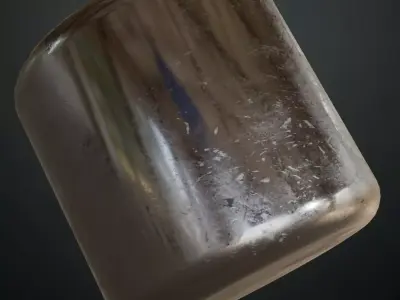 Industrial Scratched Metal Surface PBR Seamless Texture