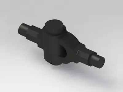 knuckle joint 3D model by abhijeet1
