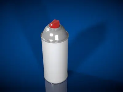 AerosolSpray Can  Free 3D model