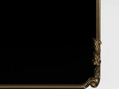 Camillia Portrait Mirror Anthropologie 3D model