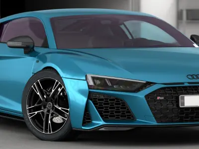 Audi R8 2020 3D model