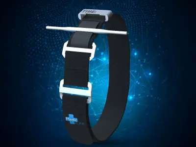 Bandage Elastic Tourniquet 3D model