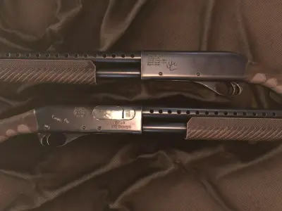 Sawed-Off Shotgun Low-poly 3D model
