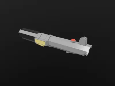 Lightsaber Pack Low-poly 3D model
