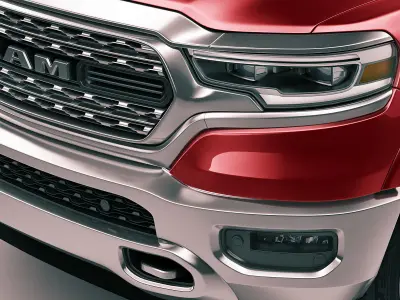 Ram 1500 Limited 2019 3D model