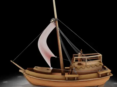 A Ship  3D model