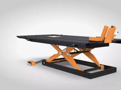 Motorcycle Lift Table 3D model