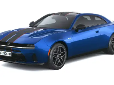 Dodge Charger Scat Pack Sixpack 2026 3D model