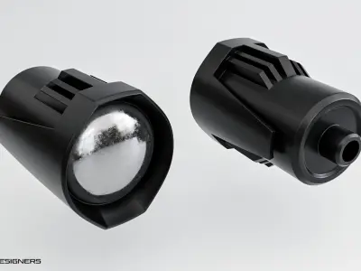 Fog Light 3D model