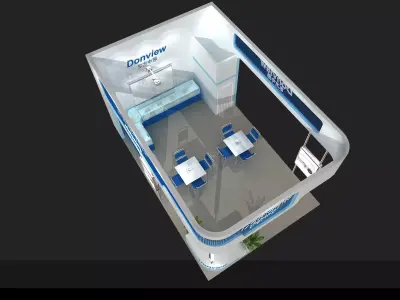 Exhibition - Area -6X9-3DMAX2009-049 3D model