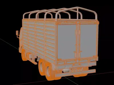 Chevrolet NQR Cargo Truck 3D model