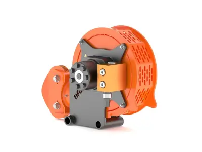 Halo SAPI Forest Winch 3D model