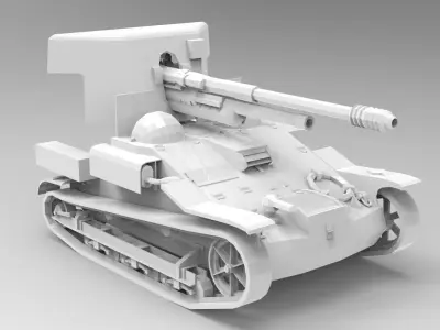 Collection 110 model Tank 3D print model
