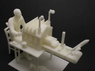 Third Industrial Revolution 3D print model