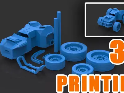 toy car 3D print model