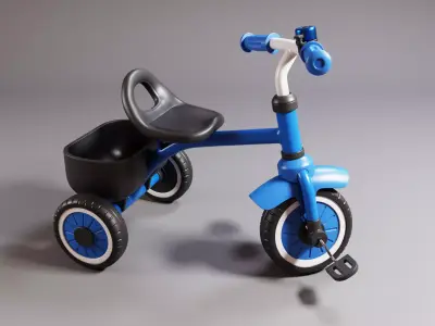 Tricycle 3D model purchase