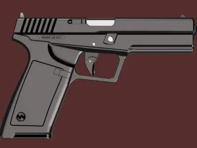 The Last of Us Part II - Abby handgun for cosplay 3D print model