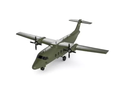 Regional Aircraft 3D model