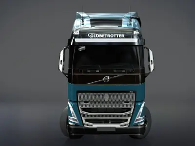 Volvo FH16 2020 Low-poly 3D model