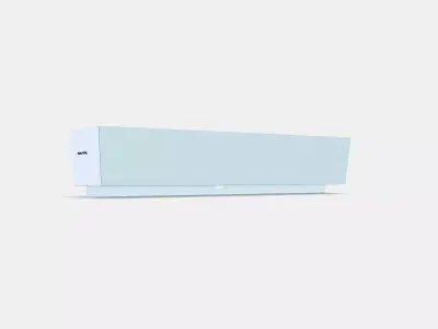 MITTZON Container f frame w castors Low-poly 3D model