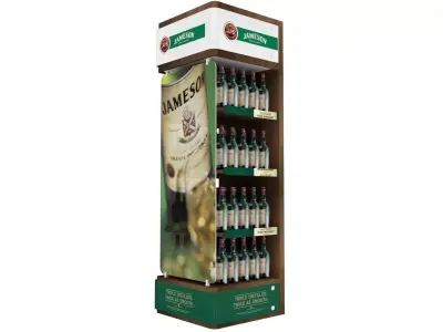 Beverage display 3D model
