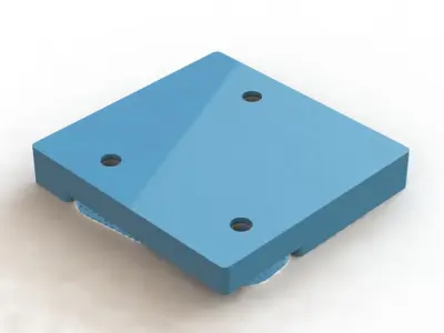 Dispositivo de Torque da Chapa Plate Torque Device 3D model