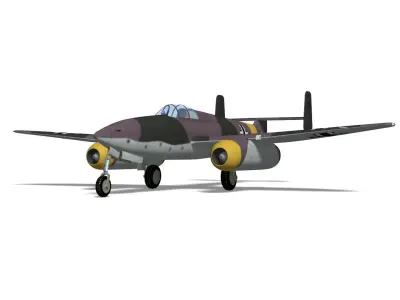 Heinkel He 280 V2 3D model purchase