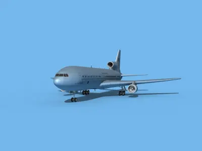 Lockheed L-1011 Royal Air Force 2 3D model