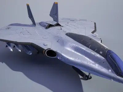 Sci-fi Multi-purpose Spacefighter 3D model purchase