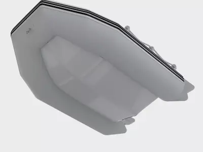 Rafting Boat 3D model