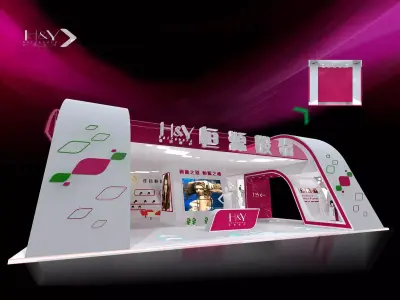 Exhibition - Area - 8X9-3DMAX2009-012 3D model