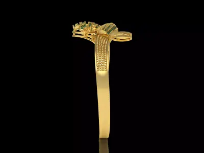 Art Deco Bracelet 19 3D print model