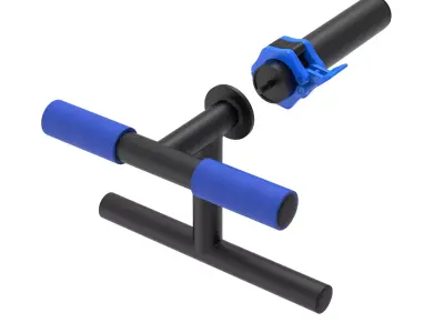 Tibialis training bar Barra de entrenamiento Tibialis 3D model