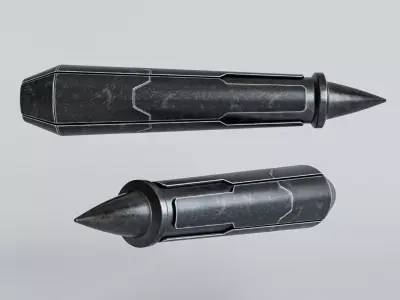 Missile Projectile 3D model