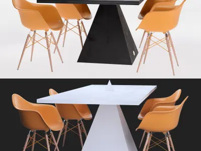 Tetra Table  3D model