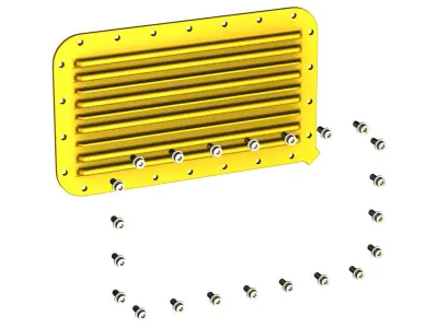 Ventilation Grill Free 3D model purchase