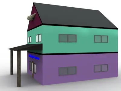  Beachside Emporium 3D model