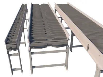 Conveyor Belt Animated  3D model