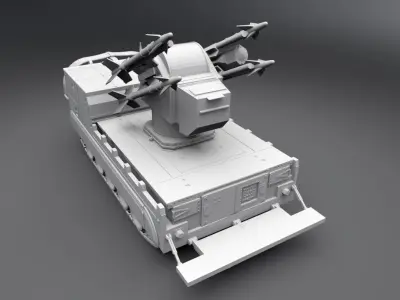 Mim 72 Chaparral Scale model 3D print model