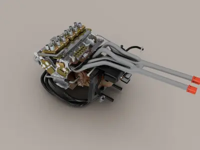 Motor Engine 3D model