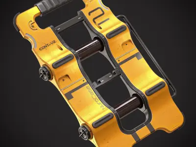 Sci-fi Container V2 PBR Low-poly 3D model
