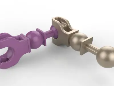 LEGO Bionicle compatible part 3D print model get