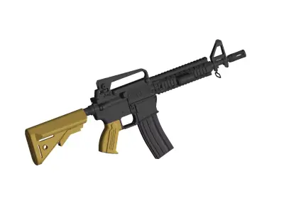 mk 18 rifle 3D model