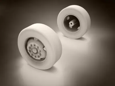 MCI MC-5A Bus 3D print model