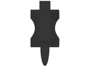 Anvil Low-poly 3D model