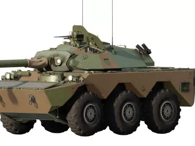 Armoured reconnaissance vehicle 3D model