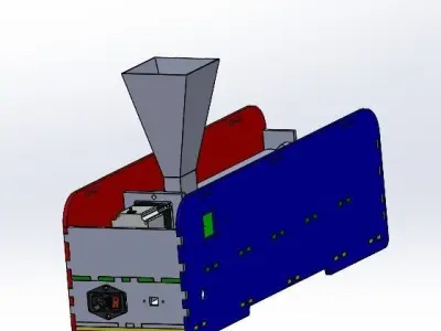 extruder  filament machine  3D model